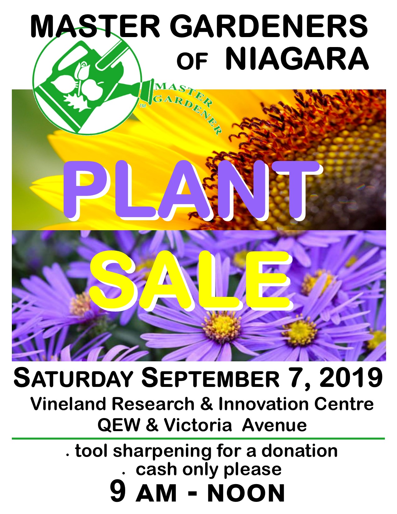 2019 Plant Sale Poster